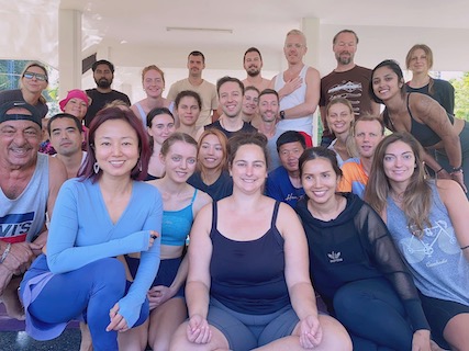 Yoga in the Park in Chiang Mai